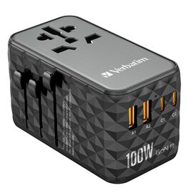 Verbatim - GaN III Universal Travel Adapter UTA-06 PD100W QC 4+ / Electronics - Αταξινόμητα -  - Techbox