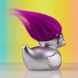 Numskull - Trolls Tubbz 1st ED Silver (Purple Hair) / Fan Shop and Merchandise - Tubbz - Collectibles - Techbox