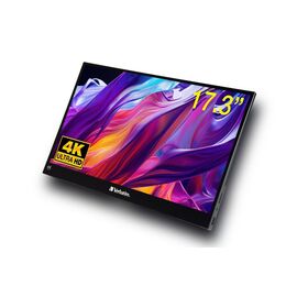 Verbatim - PMT-17-4K Portable Touchscreen Monitor 17.3 4K Ultra HD Metal Housing / Computers - Αταξινόμητα -  - Techbox