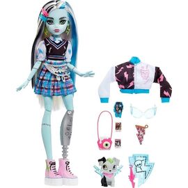 Monster High – Core Doll with Pet - Frankie (HXH73) / Toys - Dolls - Collectibles - Techbox