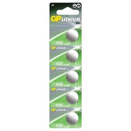 GP - Lithium Cell Battery CR2025, E-BOX, 10-pack / Electronics