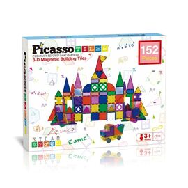 Picasso Tiles - 3-D Magnetic Building Set (152 pcs) (PT152) / Toys - Αταξινόμητα -  - Techbox