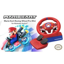 HORI - Mario Kart Racing Wheel Pro Mini + 7-Speed Racing Shifter Bundle For PC (Windows 11/10) / Nintendo Switch | Techbox