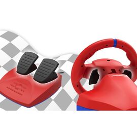HORI - Mario Kart Racing Wheel Pro Mini + 7-Speed Racing Shifter Bundle For PC (Windows 11/10) / Nintendo Switch | Techbox