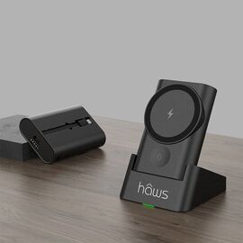 Hâws - Orø 3-i-1 Wireless Charging Powerbank 3-in1 5200mAh / Electronics - Powerbanks - Smartphone Chargers - Techbox