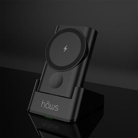 Hâws - Orø 3-i-1 Wireless Charging Powerbank 3-in1 5200mAh / Electronics - Powerbanks - Smartphone Chargers - Techbox