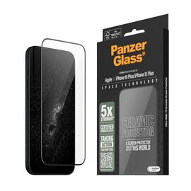 PanzerGlass - Ceramic Screen Protection - iPhone 16 Plus - Ultra Wide Fit / Electronics