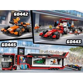 LEGO - LEGO City - F1® Truck with RB20 & AMR24 F1® Cars (60445) / Toys |  Techbox