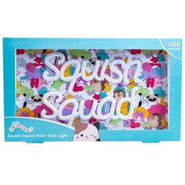 Squishmallows - Squish Squad Neon Wall Light - Neon Pink / Gadgets