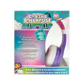 Ekids - Gabby's Dollhouse Wireless Bluetooth Headphones / Toys
