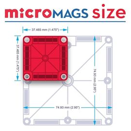 Magna-Tiles - microMAGS 70pcs (90296) / Toys - Αταξινόμητα -  - Techbox