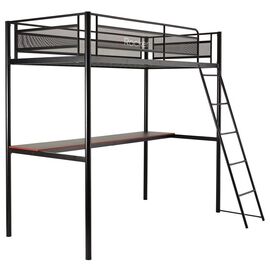 Xrocker Hq High Sleeper Gaming Bed With Desk - Black And Red / Computers - Gaming Furniture - Gaming - Techbox
