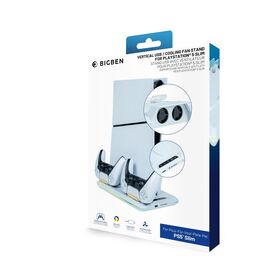 Nacon Charging Station with Fan RGB/USB Hub/Fan, White PS5 Slim / PlayStation 5 - Παιχνίδια PS5 - Τίτλοι Παιχνιδιών - Techbox