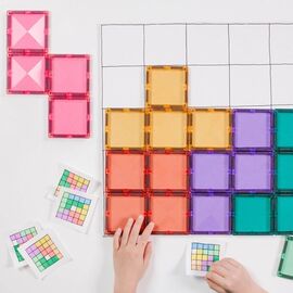 Connetix - Pastel Square Pack 40 Pieces (CT-P-00040-SQ) / Toys - Αταξινόμητα -  - Techbox