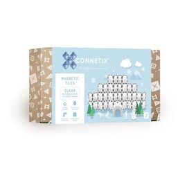 Connetix - Rectangle Pack - 12 Pieces - Clear (CT-C-00012-RE) / Toys