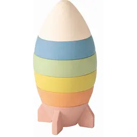 Kinder and Kids - Wheat Straw Rocket Stacking Game - (K30001) / Toys - Αταξινόμητα -  - Techbox