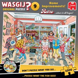 Wasgij - Retro Orginal - #9 Home Improvements! (1000 pieces) / Toys |  Techbox