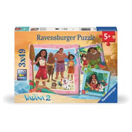 Ravensburger - Disney Vaiana 2 3x49p - (12004102) / Toys |  Techbox