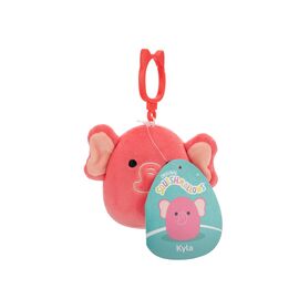 Squishmallows - 9 cm P22 Clip On  - Kyla Pink Elephant / Toys |  Techbox
