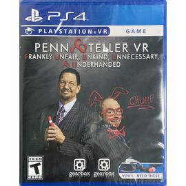 Penn & Teller VR: Frankly Unfair (Import) / PlayStation 4 - PS4 Games - Games - Techbox