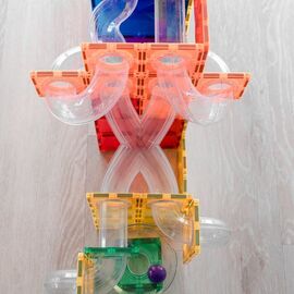 Connetix - Ball Run Expansion Pack - Rainbow (CT-R-00066-BR) / Toys
