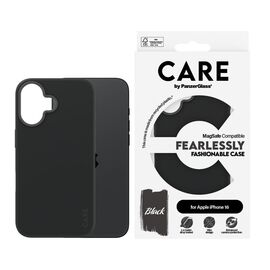 CARE by PanzerGlass - Case - Black w. MagSafe - iPhone 16 / Electronics - Apple Cases - Cases - Techbox