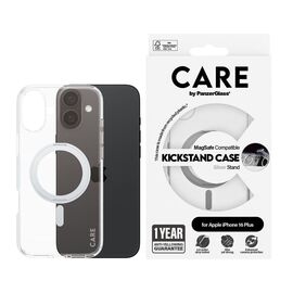 CARE by PanzerGlass - Case - Transparent & MagSafe - iPhone 16 Plus / Electronics - Apple Cases - Cases - Techbox