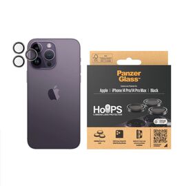 PanzerGlass - Hoops Camera Lens Protector iPhone 14 Pro/14 Pro Max - Black / Electronics | Techbox