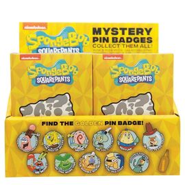 SpongeBob SquarePants Mystery Pins CDU / Fan Shop and Merchandise |  Techbox