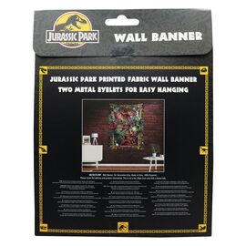 Jurassic Park Wall Banner / Fan Shop and Merchandise |  Techbox