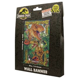Jurassic Park Wall Banner / Fan Shop and Merchandise |  Techbox