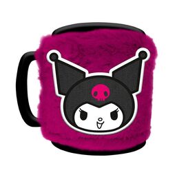 Hello Kitty Kuromi Mug with teddy bear cover 440ml |  Techbox