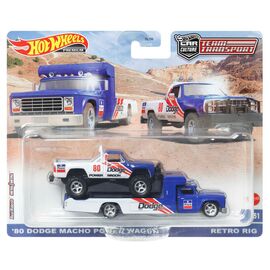 Hot Wheels assorted Equipment Transport Truck |  Techbox