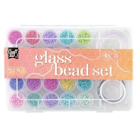 Craft ID - Glass bead mix, 25 colours (CR1406/GE) / Toys - Αταξινόμητα -  - Techbox