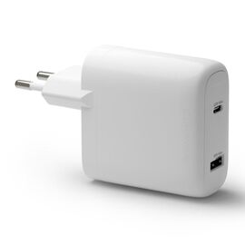 Dbramante1928 - Re-charge - Wall Charger GaN - USB-C 65W+18W EU - White / Electronics