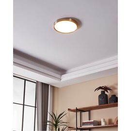 EGLO - Fueva-Z ceiling light brushed steel Ø28.5 - TW - Zigbee, Bluetooth / Electronics | Techbox