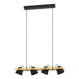 EGLO - Hornwood-Z long table pendant natural and black L78 - RGB + TW - Zigbee, Bluetooth / Electronics - Αταξινόμητα -  - Techbox