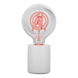 Marvel Avengers - Led Neon Bulb Lamp / Fan Shop and Merchandise - Led Lights & Alarm Clocks - Gifts - Techbox