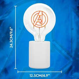 Marvel Avengers - Led Neon Bulb Lamp / Fan Shop and Merchandise - Led Lights & Alarm Clocks - Gifts - Techbox