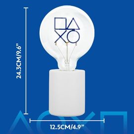 Playstation - Led Neon Bulb Lamp / Fan Shop and Merchandise - Led Lights & Alarm Clocks - Gifts - Techbox
