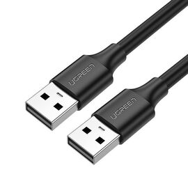 Ugreen USB 2.0 (male) - USB 2.0 (male) cable 1 m black (US128 10309) - USB Cables - Cables & Adapters - Techbox