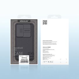 Nillkin CamShield Pro Case for Samsung Galaxy S23, cover with camera cover, black | Techbox