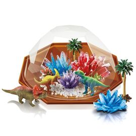 4M - Crystal Growing / Dinosaur Crystal Terrarium (EU) - (4M-03926) / Toys