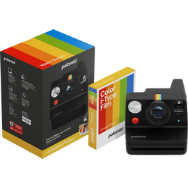 Polaroid - Now+ Gen 3 Black - bundle with Color Film (8 photos) / Electronics | Techbox