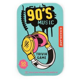 Kikkerland - 90's Music Trivia - (GG265) / Toys