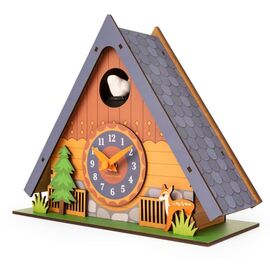 Kikkerland - Cuckoo Clock - 22 cm x 18.25 cm x 9 cm / Gadgets