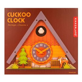 Kikkerland - Cuckoo Clock - 22 cm x 18.25 cm x 9 cm / Gadgets