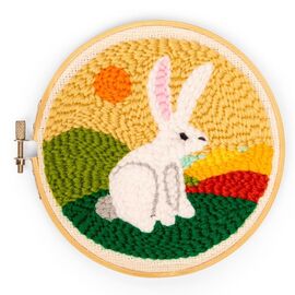 Kikkerland - Hare Punch Needle - (GG272) / Toys