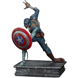 IronStudios - Marvel What If ... : 1:10 Art Scale Statue  - Zombie Captain America / Fan Shop and Merchandise |  Techbox