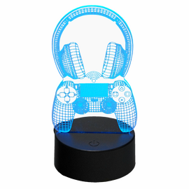 MECHARITE 3D LED Lampe - Controller & Headset / Gadgets